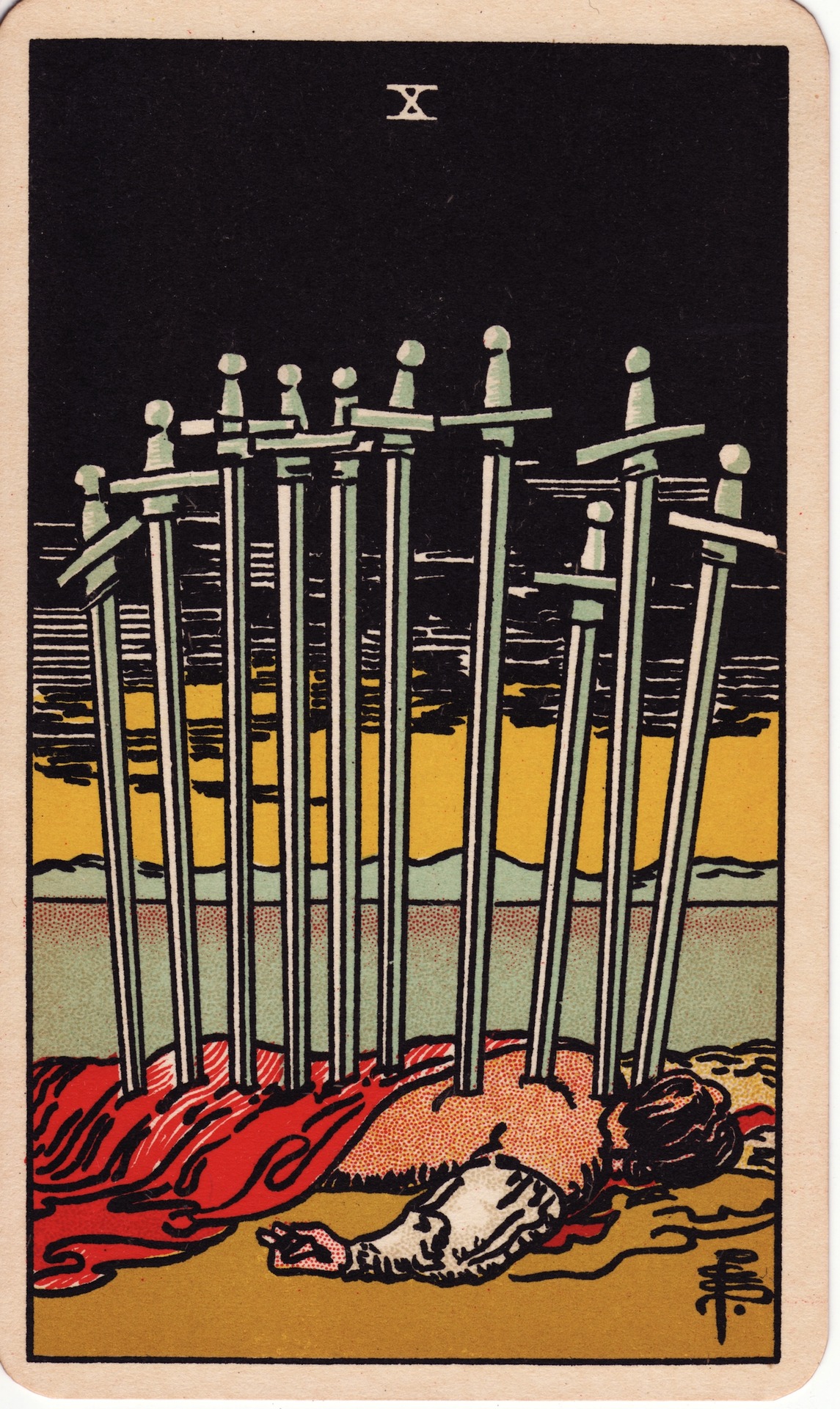 Ten of Swords