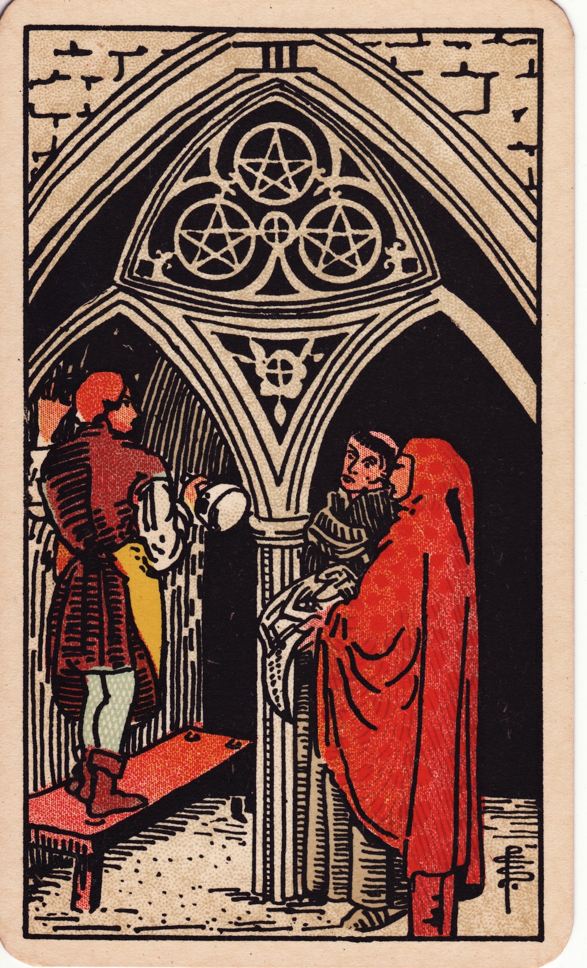 Three of Pentacles