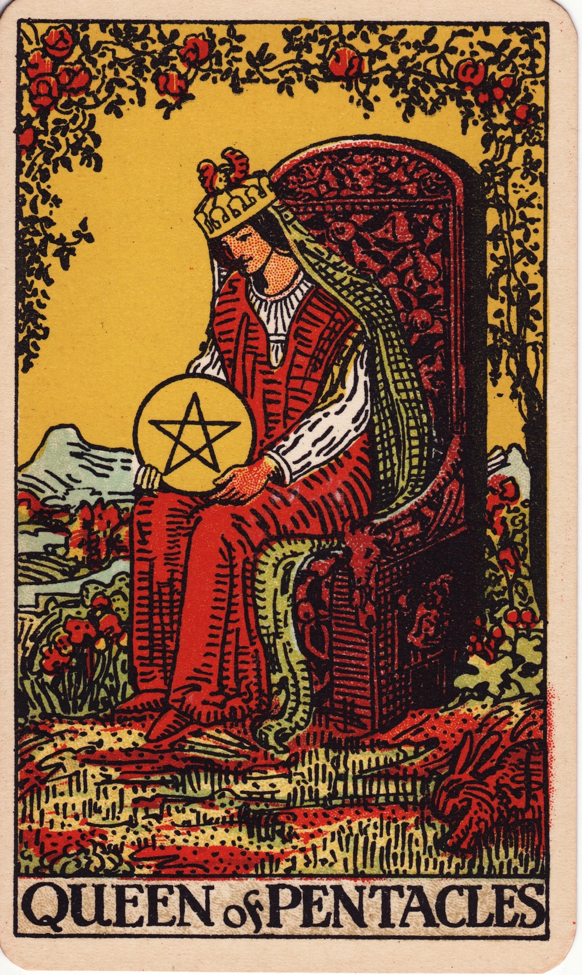 Queen of Pentacles Tarot Card Meaning