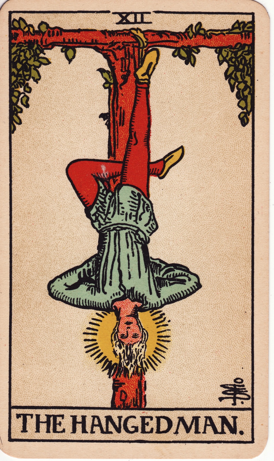 The Hanged Man Tarot Card