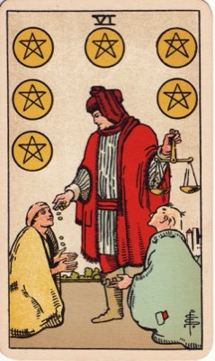 Six of Pentacles