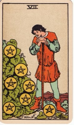 Seven of Pentacles
