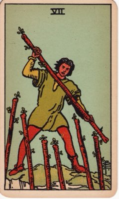 Seven of Wands